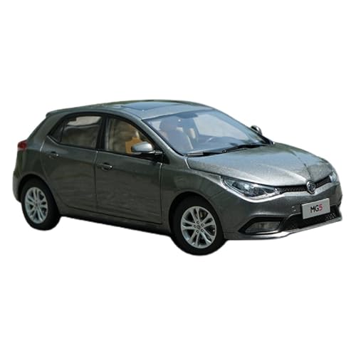 SYYANFEI Casting Car Modell 1:18 Für SAIC MG MG5 Modell Limo Spielzeug Statische Metall Fahrzeug Dekoration Geschenk Sammlung Display Spielzeugauto(Gray) von SYYANFEI