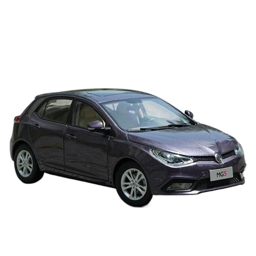 SYYANFEI Casting Car Modell 1:18 Für SAIC MG MG5 Modell Limo Spielzeug Statische Metall Fahrzeug Dekoration Geschenk Sammlung Display Spielzeugauto(Purple) von SYYANFEI
