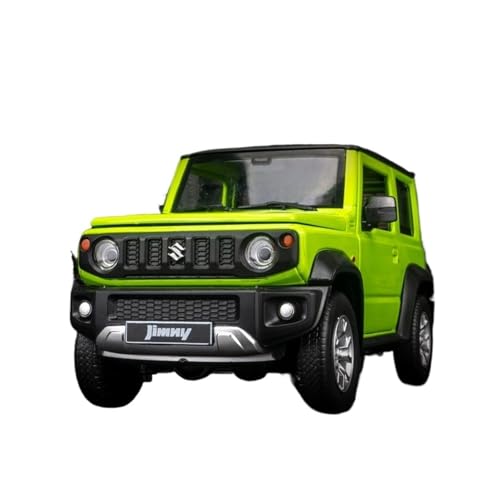 SYYANFEI Casting Car Modell 1:18 Für Suzuki Jimny Große Schwarz Simulation Fertigen Produkt Voller Abenteuer Spiel Legierung Off-Road-Fahrzeug-Modell Spielzeugauto(Grün) von SYYANFEI