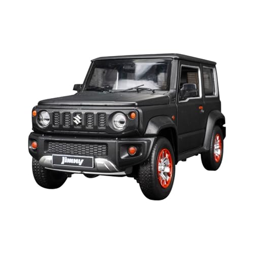 SYYANFEI Casting Car Modell 1:18 Für Suzuki Jimny Große Schwarz Simulation Fertigen Produkt Voller Abenteuer Spiel Legierung Off-Road-Fahrzeug-Modell Spielzeugauto(Schwarz) von SYYANFEI