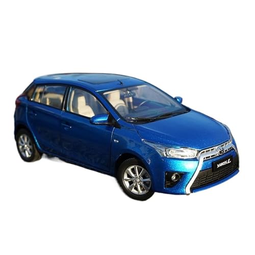 SYYANFEI Casting Car Modell 1:18 Für Toyota Yaris Geländewagen Legierung Display Geschenk Sammlung Freunde Und Verwandte Spielzeugauto(Blau) von SYYANFEI