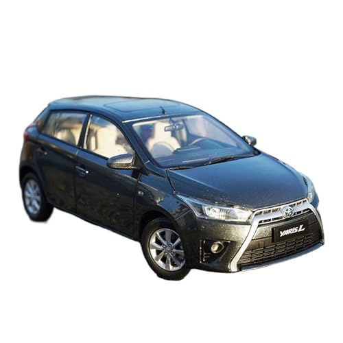 SYYANFEI Casting Car Modell 1:18 Für Toyota Yaris Geländewagen Legierung Display Geschenk Sammlung Freunde Und Verwandte Spielzeugauto(Gray) von SYYANFEI