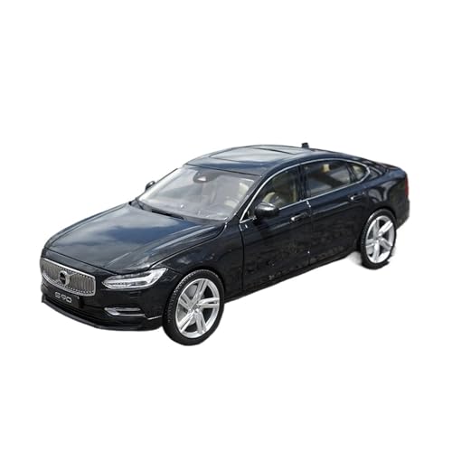 SYYANFEI Casting Car Modell 1:18 Für Volvo S90 Volvo S90 Luxuslimousine Spielzeugfahrzeuge, Sammlungsgeschenk Für Freunde Und Verwandte Spielzeugauto(Schwarz) von SYYANFEI