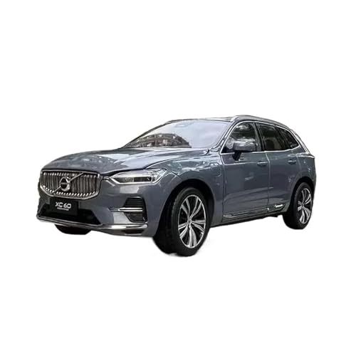 SYYANFEI Casting Car Modell 1:18 Für XC60 SUV 2022 2015 Legierung Spielzeugauto Modellsammlung Statische Ornamente Erwachsene Jungen Gedenkgeschenke Spielzeugauto(Gray) von SYYANFEI