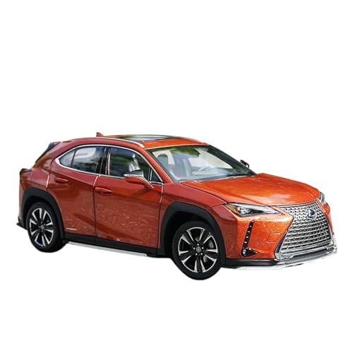 SYYANFEI Casting Car Modell 1:18 Lexus UX260h Maßstab Modell Auto Metall Fan Sammlung Souvenir Hause Statische Dekoration Spielzeugauto(Orange) von SYYANFEI