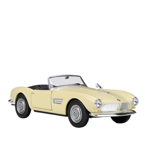 SYYANFEI Casting Car Modell 1:24 Für BMW 507 Cabrio Supersportwagen Simulation Legierung Fahrzeug Metall Druckguss Auto Dekoration Geschenk Sammlung Spielzeugauto(Schwarz) von SYYANFEI