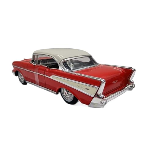 SYYANFEI Casting Car Modell 1:24 Für Chevrolet 1957 Simulation Vintage Oldtimer-Szene Sammlung Präsentiert Geschenk Dekorationen Von Interesse Spielzeug Spielzeugauto von SYYANFEI