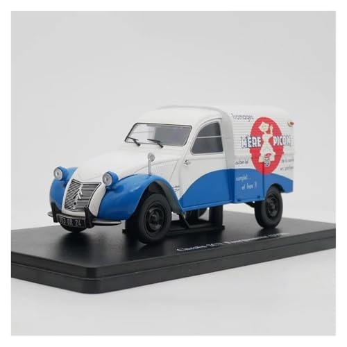 SYYANFEI Casting Car Modell 1:24 Für Citroen 2CV Fourgonnette 1958 Druckgussfahrzeug Sammlung Gedenk-Hobby-Spielzeug-Geschenk Spielzeugauto von SYYANFEI