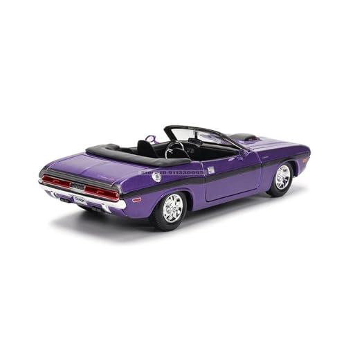 SYYANFEI Casting Car Modell 1:24 Für Dodge Challenger R/T 1970 Klassische Druckgussfahrzeuge Statische Ornamente Sammlung Spielzeug Gedenkgeschenk Spielzeugauto von SYYANFEI