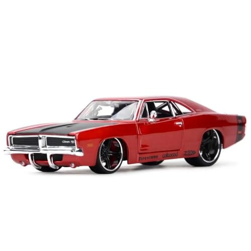 SYYANFEI Casting Car Modell 1:24 Für Dodge Charger RT 1969 Statische Druckgussfahrzeuge Sammlermodell Erwachsene Jungen Geburtstagsideen Geschenk Spielzeugauto SYYANFEI Casting Car Modell 1:24 Für Dodge Charger RT 1969 Statische Druckgussfahrzeuge Sammlermodell Erwachsene Jungen Geburtstagsideen Geschenk Spielzeugauto von SYYANFEI