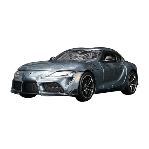 SYYANFEI Casting Car Modell 1:24 Für Toyota GR Supra Rot Hobby Spiel Legierung Sportwagen Modell Kreatives Geschenk Für Jungen Sammlung Spielzeugauto(Gray) von SYYANFEI