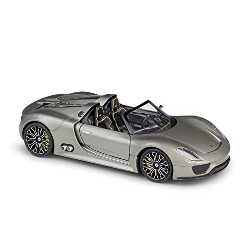 SYYANFEI Casting Car Modell 1:24 Porsche 1948 Cabrio 356 Supersportwagen Legierung Fahrzeug Metall Modell Statische Anzeige Serie Spielzeugauto(Gray 2) von SYYANFEI