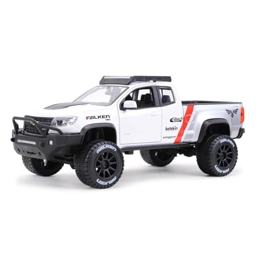 SYYANFEI Casting Car Modell 1:27 Für Chevrolet Colorado ZR2 2017 Diecast Pick-Up Truck Spielzeugauto Spielzeug Für Jungen Erwachsene Sammlung Display Spielzeugauto von SYYANFEI