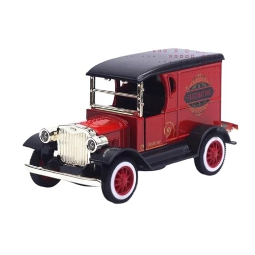 SYYANFEI Casting Car Modell 1:32 Ford Retro Legierung Auto Modell Junge Sammlung Spielzeug Metall Spielzeug Fahrzeuge Spielzeugauto(Rot) von SYYANFEI