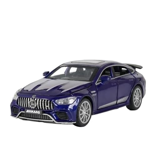 SYYANFEI Casting Car Modell 1:32 Für AMG GT63 V8 Metall Miniatur Auto Simulation Sound Und Licht Spielzeug Enthusiasten Sammeln Geschenke Für Jungen Spielzeugauto(Blau) von SYYANFEI