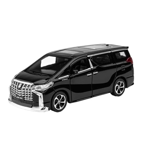 SYYANFEI Casting Car Modell 1:32 Für Alfa-Metallmodellauto. Sound- Und Lichteffekte. Retro-Feder-Action Beliebtes Spielset Für Endlosen Spaß! Spielzeugauto(Schwarz) von SYYANFEI