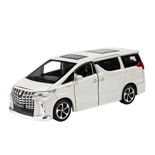 SYYANFEI Casting Car Modell 1:32 Für Alfa-Metallmodellauto. Sound- Und Lichteffekte. Retro-Feder-Action Beliebtes Spielset Für Endlosen Spaß! Spielzeugauto(White) von SYYANFEI