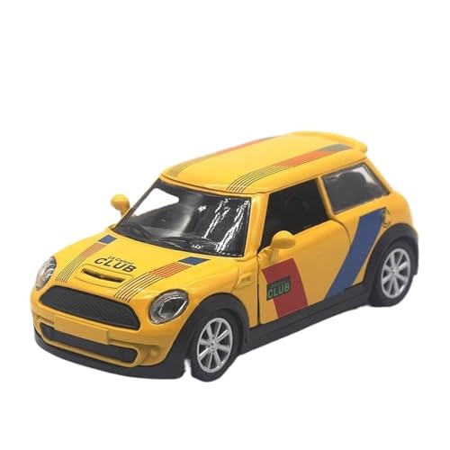 SYYANFEI Casting Car Modell 1:32 Für Miniatur-Legierung Malerei 53 Racing Classic Iecast Metall Spielzeug Fahrzeuge Party Ornament Junge Geschenk Spielzeugauto(Yellow 2) von SYYANFEI