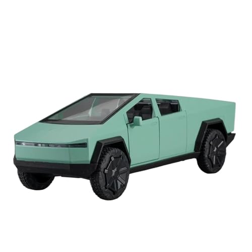 SYYANFEI Casting Car Modell 1:32 Für Pickup-Legierung Druckguss Metall Modellauto Spielzeug Hobby Sammeln Geschenke Spielzeugauto(Grün) von SYYANFEI