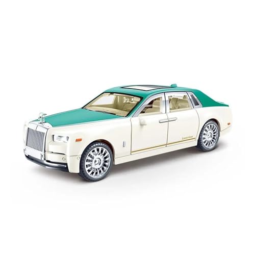 SYYANFEI Casting Car Modell 1:32 Für Simulation Rolls-Royce Phantom Legierung Spielzeug Auto Modell Ornamente Junge Sammlung Spielzeugauto(Blau) von SYYANFEI