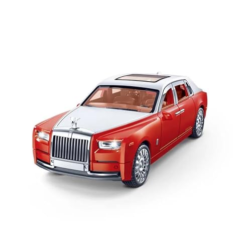 SYYANFEI Casting Car Modell 1:32 Für Simulation Rolls-Royce Phantom Legierung Spielzeug Auto Modell Ornamente Junge Sammlung Spielzeugauto(Rot) von SYYANFEI