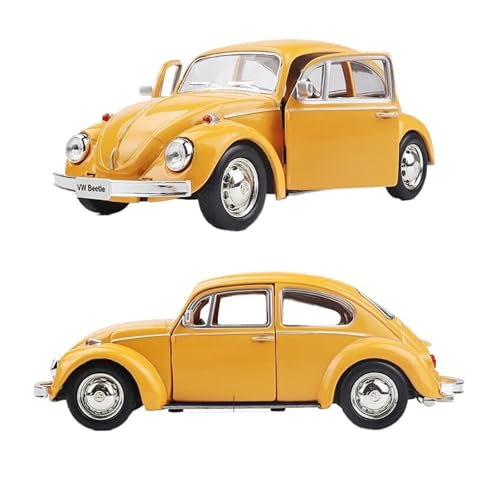SYYANFEI Casting Car Modell 1:36 Für Käfer Mini Fahrzeug Metall Sound Pull Back Spielzeug Auto Party Kunst Ornament Sammler Geschenk Spielzeugauto von SYYANFEI