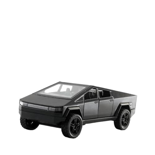 SYYANFEI Casting Car Modell 1:36 Für Legierung Simulation Pickup Truck Modell Auto Fahrzeug Spielzeug Spielzeugauto(Gray) von SYYANFEI