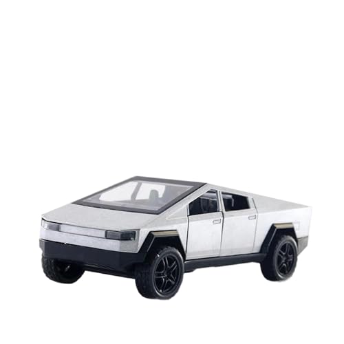 SYYANFEI Casting Car Modell 1:36 Für Legierung Simulation Pickup Truck Modell Auto Fahrzeug Spielzeug Spielzeugauto(White) von SYYANFEI