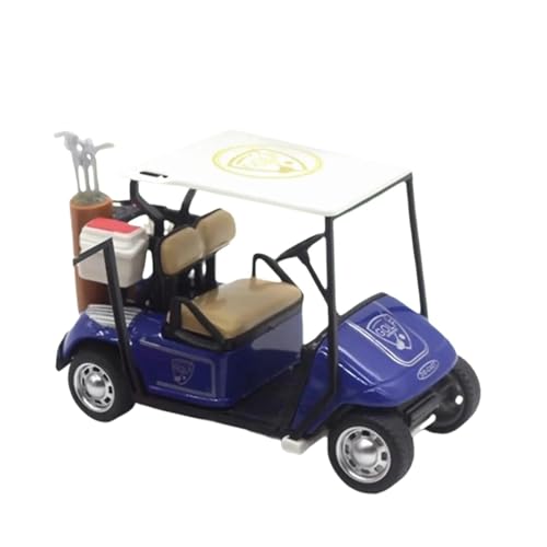 SYYANFEI Casting Car Modell 1:36 Für Mini-Golfwagen-Spielzeug, Rückziehfahrzeug, Geburtstagsgeschenk Spielzeugauto(Blau) von SYYANFEI