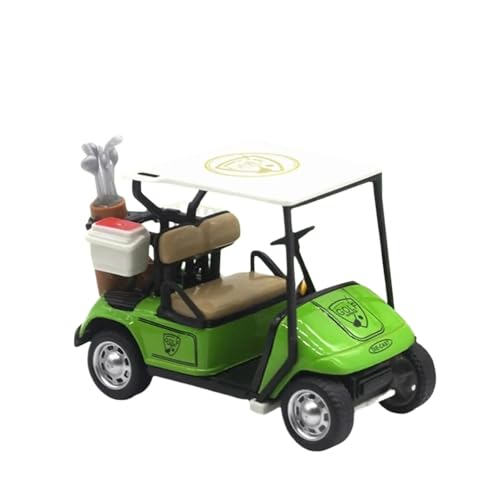 SYYANFEI Casting Car Modell 1:36 Für Mini-Golfwagen-Spielzeug, Rückziehfahrzeug, Geburtstagsgeschenk Spielzeugauto(Grün) von SYYANFEI