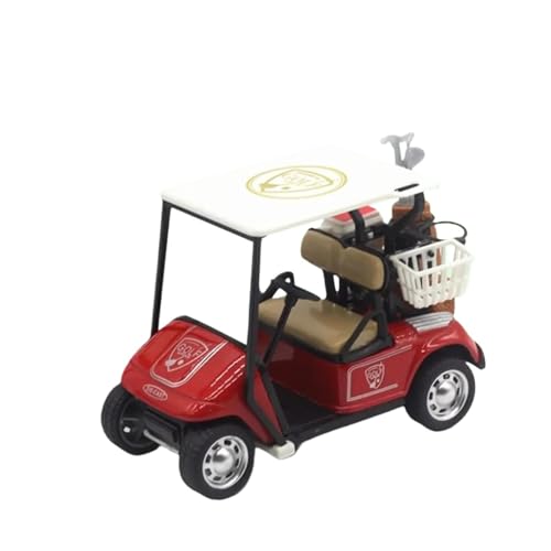 SYYANFEI Casting Car Modell 1:36 Für Mini-Golfwagen-Spielzeug, Rückziehfahrzeug, Geburtstagsgeschenk Spielzeugauto(Rot) von SYYANFEI