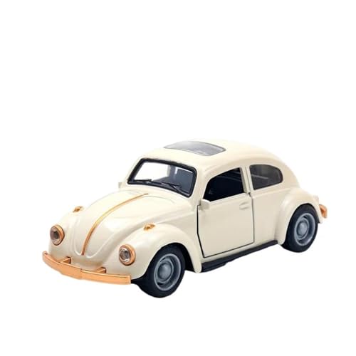 SYYANFEI Casting Car Modell 1:36 Für Originalgetreue Miniatur-Legierung Klassisches Modell Spielzeugauto Für Jungen Spielgeschenk Spielzeugauto(White) von SYYANFEI
