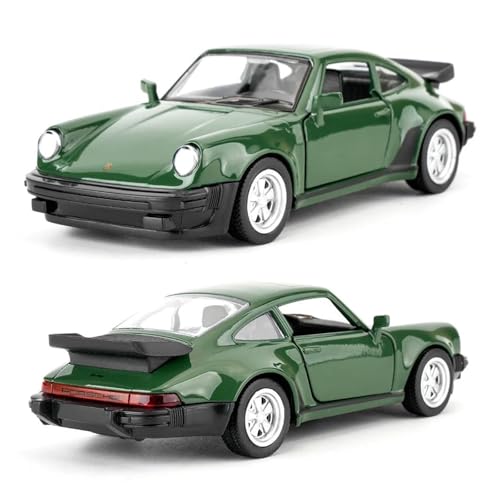 SYYANFEI Casting Car Modell 1:36 RMZCITY Porsche Legierung Modell Spielzeug Auto Pull Back Metall Sammlung Spielzeug Spielzeugauto(Grün) von SYYANFEI