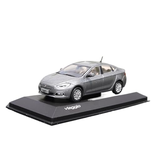 SYYANFEI Casting Car Modell 1:43 Für FIAT Viaggio Miniaturauto Metallfahrzeug Statisches Ornament Sammlung Geschenkdisplay Spielzeugauto(Gray) von SYYANFEI