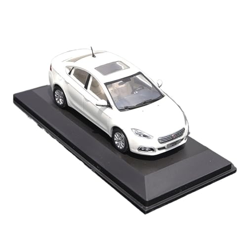 SYYANFEI Casting Car Modell 1:43 Für FIAT Viaggio Miniaturauto Metallfahrzeug Statisches Ornament Sammlung Geschenkdisplay Spielzeugauto(White) von SYYANFEI