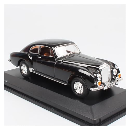 SYYANFEI Casting Car Modell 1:43 Für Road Hawk Luxus 1954 Bentley Continental R-Type Retro-Oldtimer Metalldruckguss-Automodell Spielzeug Spielzeugauto(Schwarz) von SYYANFEI