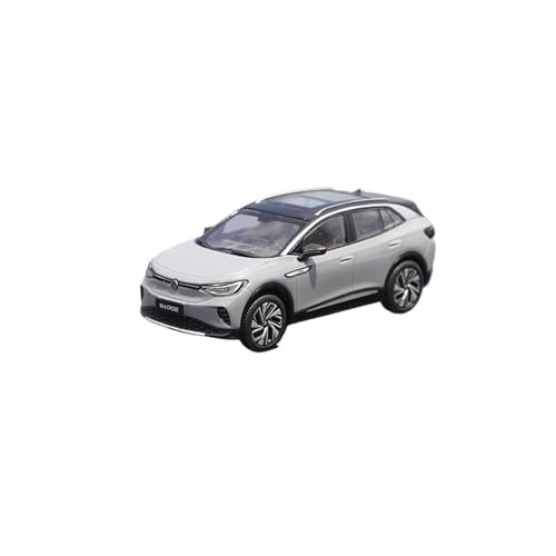 SYYANFEI Casting Car Modell 1:43 Für Volkswagen ID4 Rein Elektrisches SUV Metallmodellauto Persönliche Sammlung Geschenkanzeige Statisches Ornament Spielzeugauto(White) von SYYANFEI