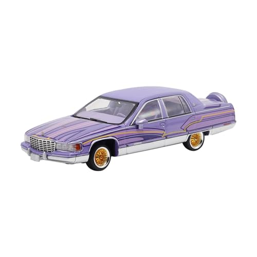 SYYANFEI Casting Car Modell 1:64 Für Cadillac Holz West Coast GOC 1:64 CTE Legierung Metall Miniatur Modell Sammlung Statische Ornament Geschenk Spielzeugauto(Purple) von SYYANFEI