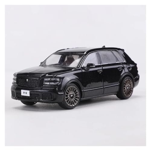 SYYANFEI Casting Car Modell 1:64 Für Century SUV Legierung Modell Spielzeug Auto Metall Spielzeug Statische Ornamente Spielzeugauto(Schwarz) von SYYANFEI