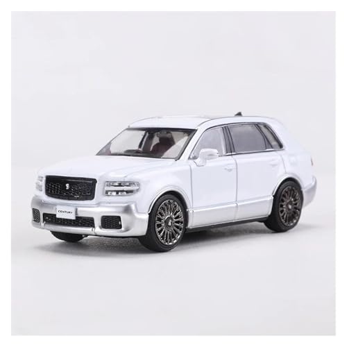 SYYANFEI Casting Car Modell 1:64 Für Century SUV Legierung Modell Spielzeug Auto Metall Spielzeug Statische Ornamente Spielzeugauto(White) von SYYANFEI