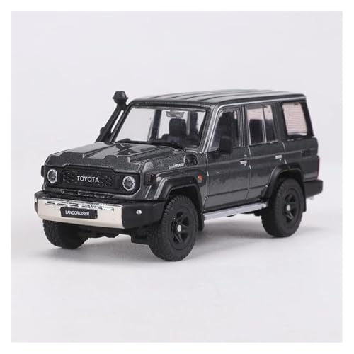 SYYANFEI Casting Car Modell 1:64 Für Land Cruiser LC76/LC70 SUV Legierung Spielzeugauto Modell Hobby Spielzeug Enthusiasten Sammlerstücke Spielzeugauto(Schwarz) von SYYANFEI