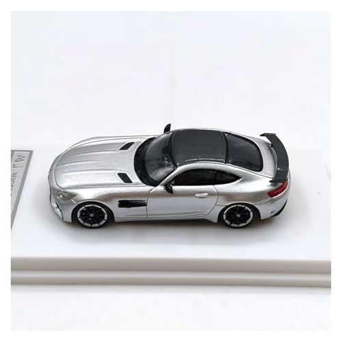 SYYANFEI Casting Car Modell 1:64 Für Mercedes-Benz AMG GTR Simulation Legierung Druckguss Supersportwagen Metall Statische Sammlung Dekoration Spielzeugauto(Gray) von SYYANFEI