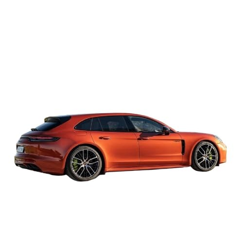 SYYANFEI Casting Car Modell 1:64 Für Porsche Paramera Legierung Kombi Metall Modell Ornament Statisches Fahrzeug Spielzeug Geschenk Für Freunde Spielzeugauto(Orange) von SYYANFEI