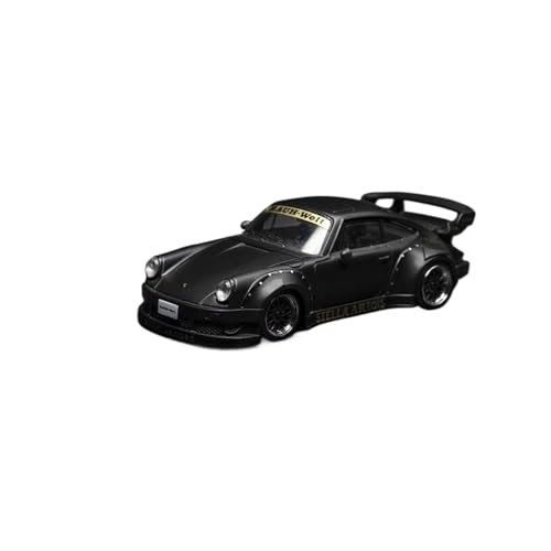SYYANFEI Casting Car Modell 1:64 Geeignet Für Porsche 911 930 993 RWB MC Legierung Sportwagen Metall Rennwagen Modell Sammler Geschenke Spielzeugauto(Schwarz) von SYYANFEI
