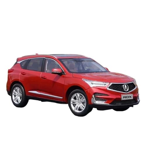 SYYANFEI Casting Car Modell Druckguss 1:18 Für Maßstab Acura RDX Legierung Simulation Automodell Druckguss Metall Fahrzeug Spielzeug Sammlung Sammler Ornament Spielzeugauto(Rot) von SYYANFEI