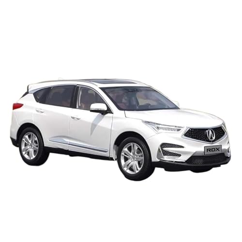 SYYANFEI Casting Car Modell Druckguss 1:18 Für Maßstab Acura RDX Legierung Simulation Automodell Druckguss Metall Fahrzeug Spielzeug Sammlung Sammler Ornament Spielzeugauto(White) von SYYANFEI