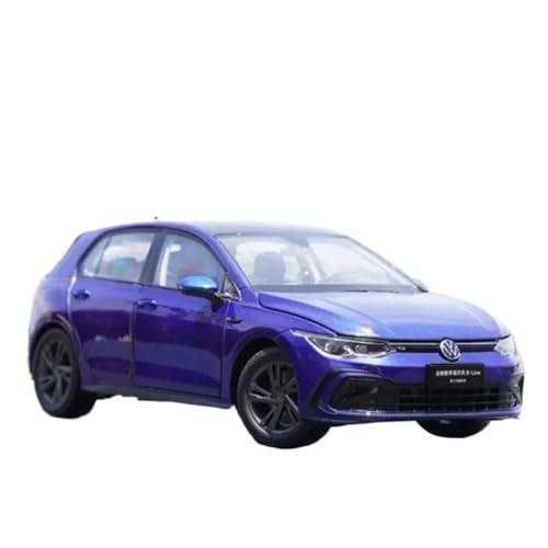 SYYANFEI Casting Car Modell Druckguss 1:18 Für Maßstab Golf 8 Simulation Legierung Statische Auto Modell Fans Sammlung Hause Dekoration Metall Ornamente Spielzeugauto(Blau) von SYYANFEI