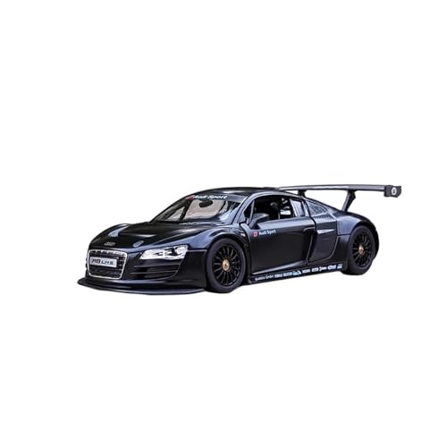SYYANFEI Casting Car Modell Druckguss 1:24 Für Maßstab Audi R8 LMS Simulation Legierung Statische Auto Modell Fan Sammlung Display Home Dekoration Mfotretal Ornamente Spielzeugauto(Schwarz) von SYYANFEI