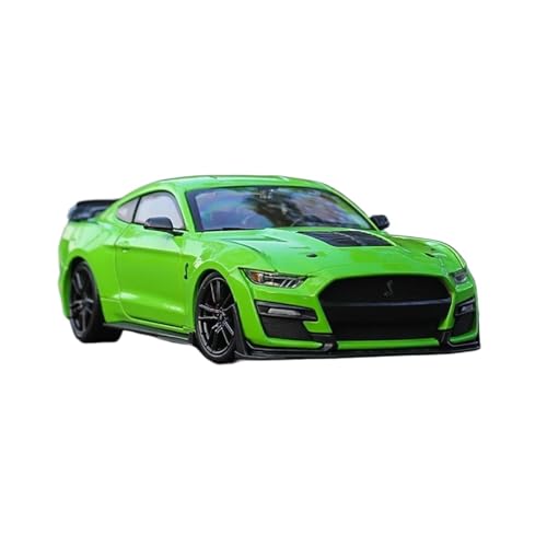 SYYANFEI Casting Car Modell Druckguss 1:24 Für Maßstab Ford Mustang Shelby Gt 500 Simulation Legierung Statische Modell Fan Sammlung Hause Dekoration Metall Für Ornamente Spielzeugauto(Grün) von SYYANFEI