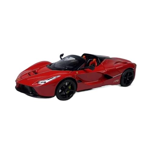 SYYANFEI Casting Car Modell Druckguss 1:24 für Maßstab Ferrari Lafa 70. Jubiläumsausgabe Simuliertes Automodell aus Legierung Fan-Kollektion Hofortme Dekoration Metallornament Spielzeugauto(Rot) von SYYANFEI
